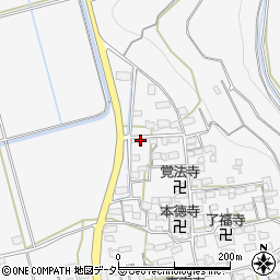 滋賀県長浜市中野町691周辺の地図