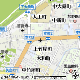 本町3周辺の地図