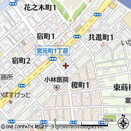 港南硝子株式会社周辺の地図