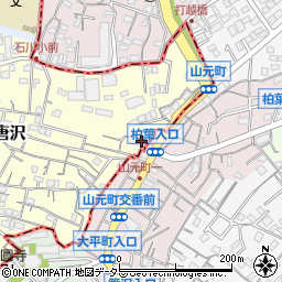 神奈川県横浜市南区唐沢9周辺の地図