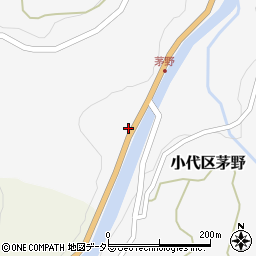 兵庫県美方郡香美町小代区茅野191周辺の地図
