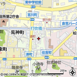 鳥取県倉吉市湊町648周辺の地図
