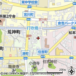 鳥取県倉吉市湊町655周辺の地図