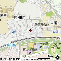 鳥取県米子市勝田町328-2周辺の地図