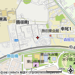鳥取県米子市勝田町329周辺の地図