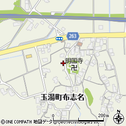 島根県松江市玉湯町布志名362周辺の地図
