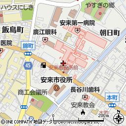 〒692-0011 島根県安来市安来町の地図