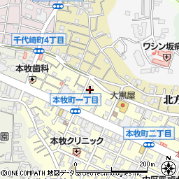 平田アパート周辺の地図