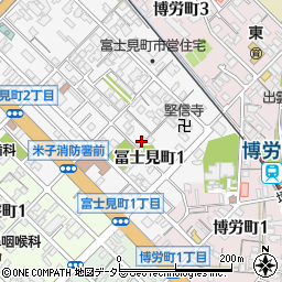 鳥取県米子市冨士見町94周辺の地図