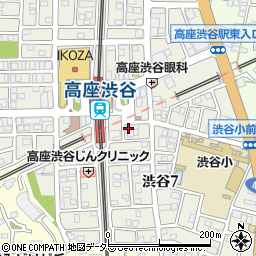 ＪＡさがみ渋谷周辺の地図