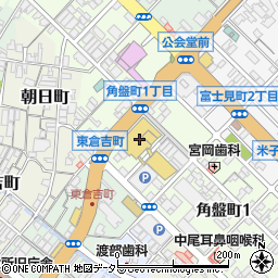 ＪＵ米子タカシマヤ周辺の地図