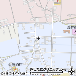 滋賀県長浜市内保町2613周辺の地図