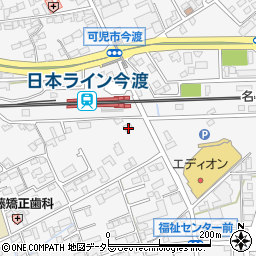 岐阜県可児市今渡392周辺の地図