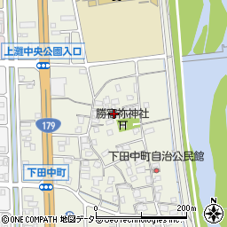 鳥取県倉吉市下田中町106周辺の地図