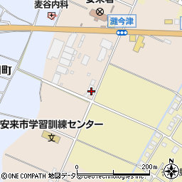 島根県安来市今津町651周辺の地図