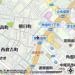鳥取銀行米子中央支店周辺の地図