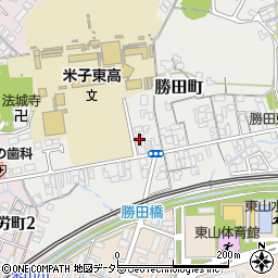 鳥取県米子市勝田町8周辺の地図