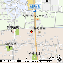 キャンドゥ池田店周辺の地図