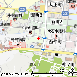 〒682-0862 鳥取県倉吉市西町の地図