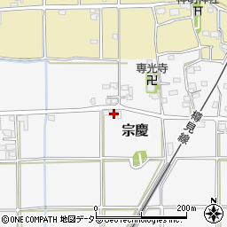 岐阜県本巣市宗慶248周辺の地図