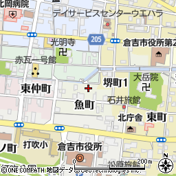 鳥取県倉吉市魚町2526周辺の地図