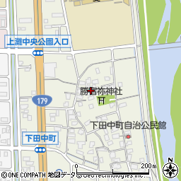 鳥取県倉吉市下田中町107周辺の地図