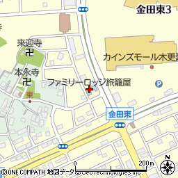 ファミリーロッジ旅籠屋・木更津金田店周辺の地図