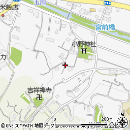 神奈川県厚木市小野391周辺の地図