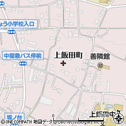 神奈川県横浜市泉区上飯田町3835-1周辺の地図