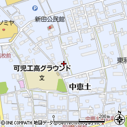 岐阜県可児市中恵土95周辺の地図