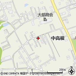 千葉県市原市中高根1379-109周辺の地図