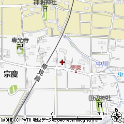 岐阜県本巣市宗慶45周辺の地図