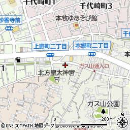 タイムズ横浜本郷町駐車場周辺の地図