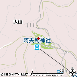 大山阿夫利神社周辺の地図