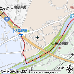 岐阜県可児郡御嵩町伏見13周辺の地図