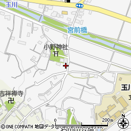 神奈川県厚木市小野431-8周辺の地図