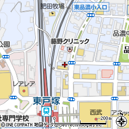 カラオケバンバン BanBan 東戸塚店周辺の地図