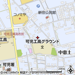岐阜県可児市中恵土113周辺の地図