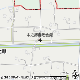 千葉県長生郡長生村中之郷61周辺の地図