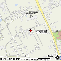 千葉県市原市中高根1379-50周辺の地図