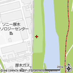 神奈川県厚木市厚木周辺の地図