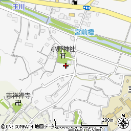 神奈川県厚木市小野431周辺の地図