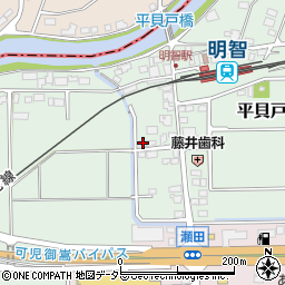 岐阜県可児市平貝戸54-2周辺の地図