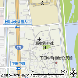 鳥取県倉吉市下田中町98周辺の地図