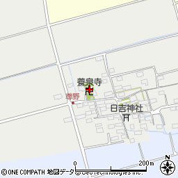滋賀県長浜市尊野町234周辺の地図