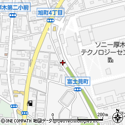神奈川県厚木市旭町4丁目7周辺の地図