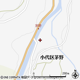 兵庫県美方郡香美町小代区茅野243周辺の地図