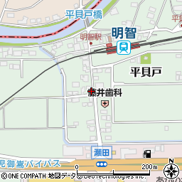 岐阜県可児市平貝戸42周辺の地図