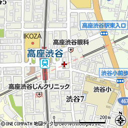ナビパーク大和福田第２駐車場周辺の地図