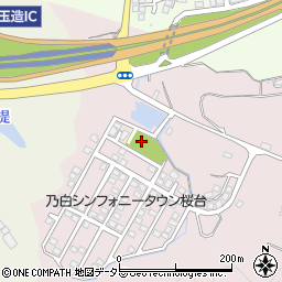 桜台街区公園周辺の地図